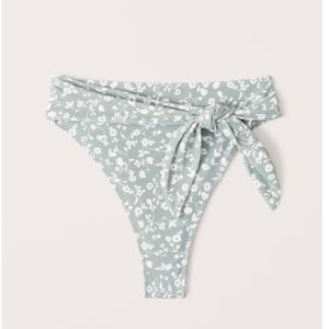 Abercrombie High Waisted Tie Cheeky Bottoms